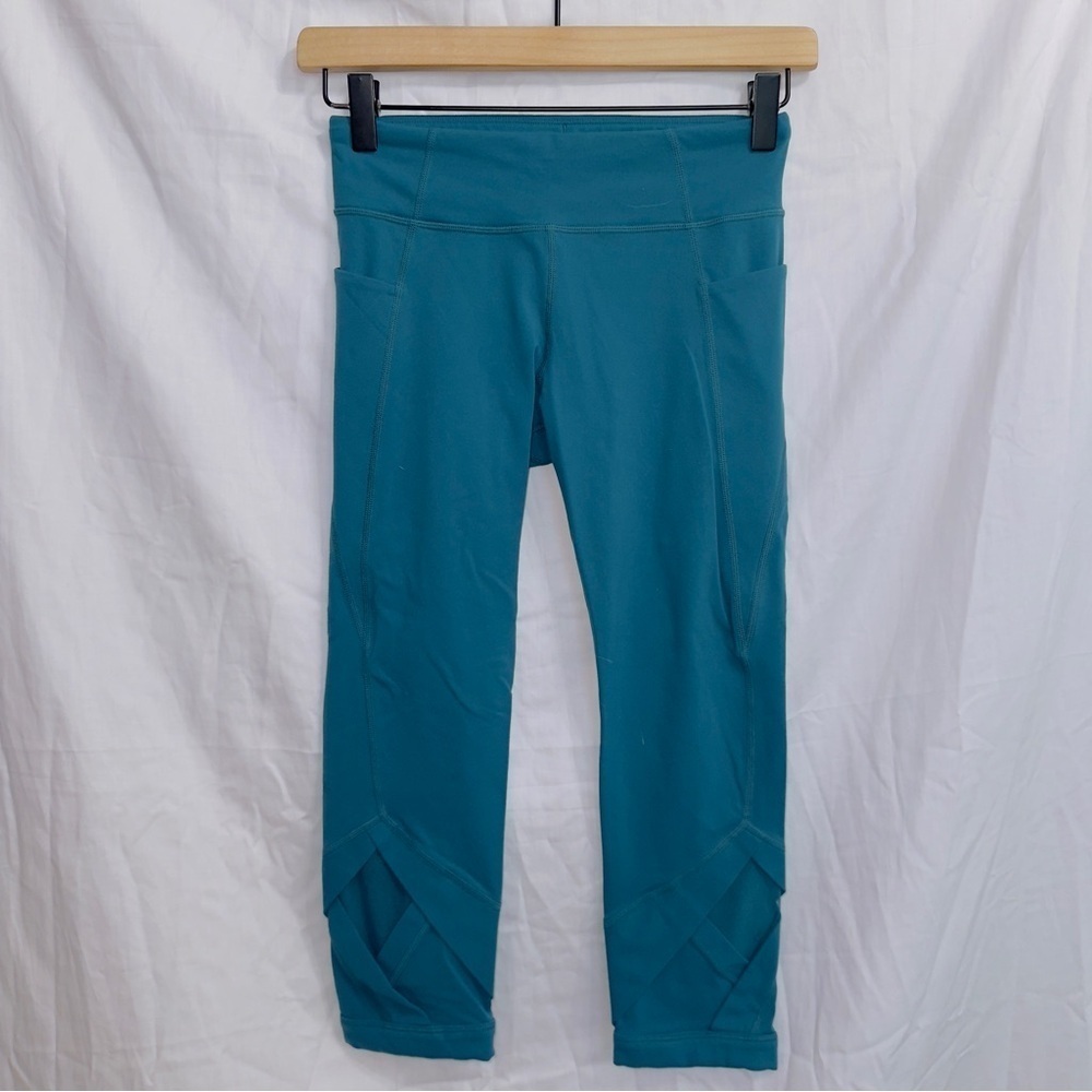Athleta Girl Diamond in The Cuff Carpi Leggings size XL 14